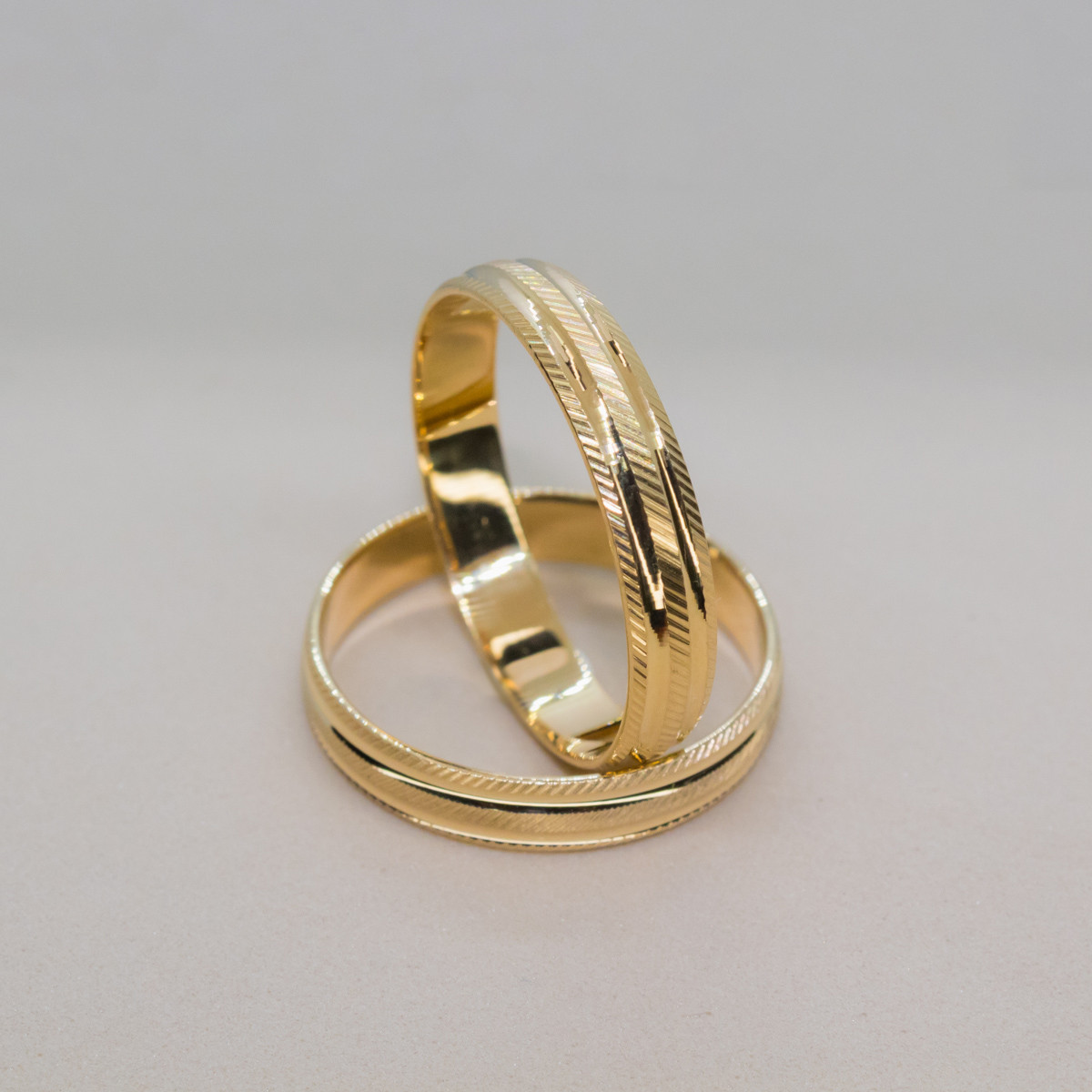 Alianza facetada 4 mm (60751)