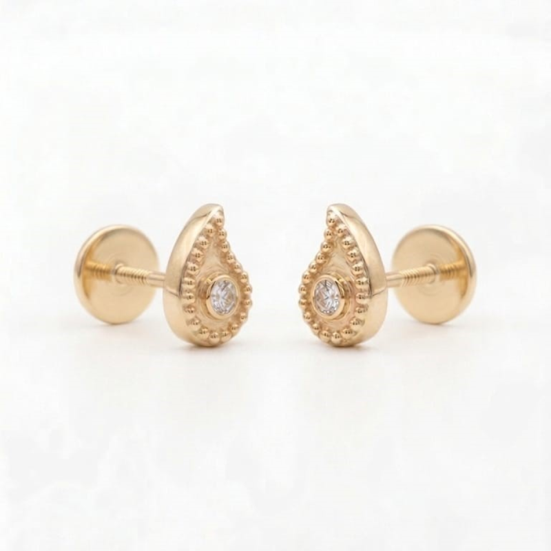 Pendientes lágrima circonita (35001P9K)