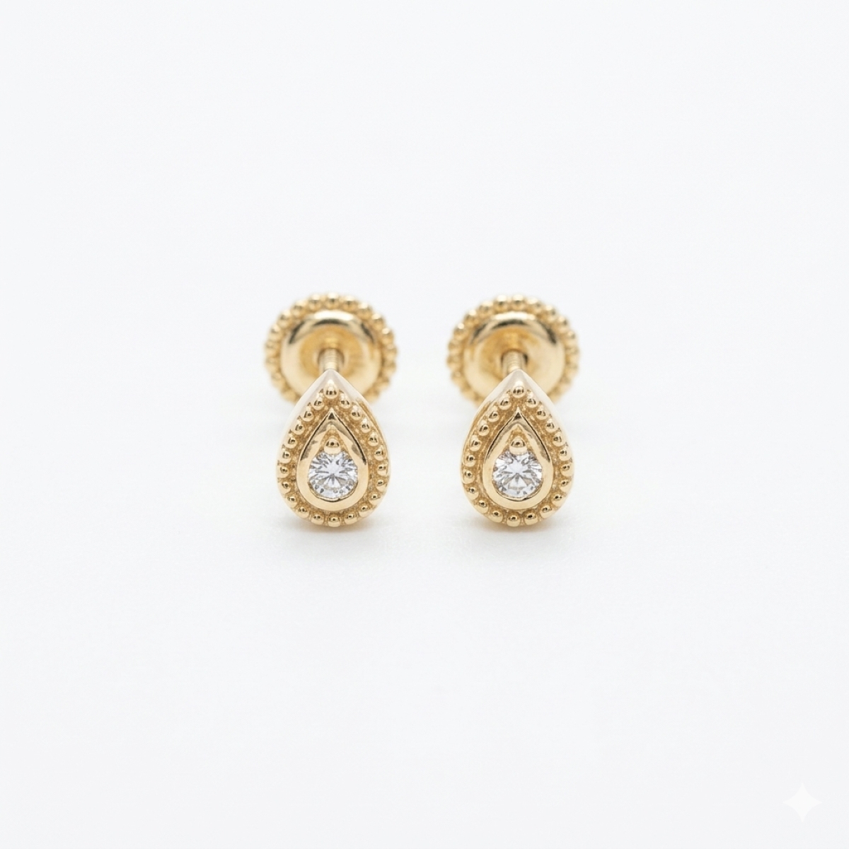 Pendientes gota circonita (35003P9K)