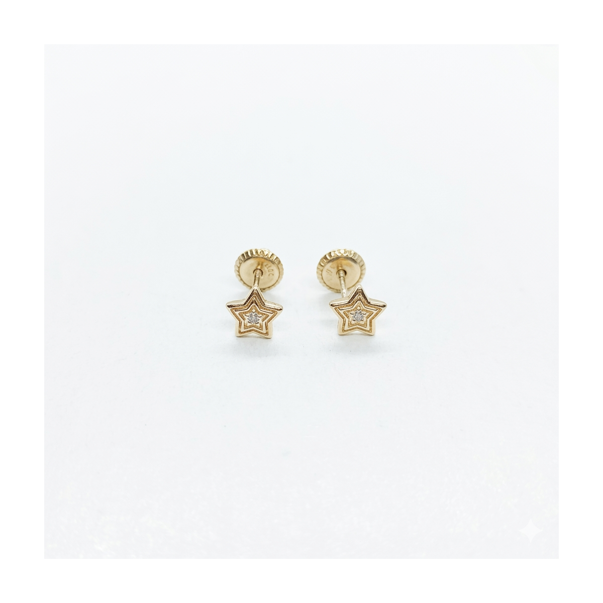 Pendientes estrella circonita (35026P9K)