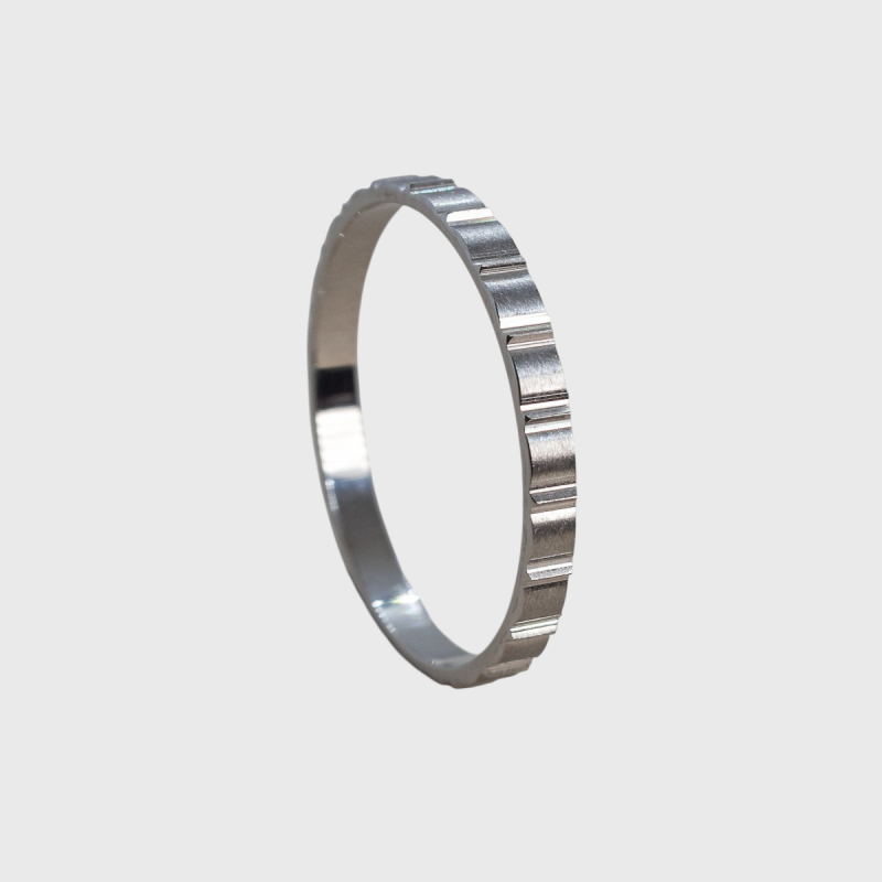 Alianza facetada 2 mm (65486)