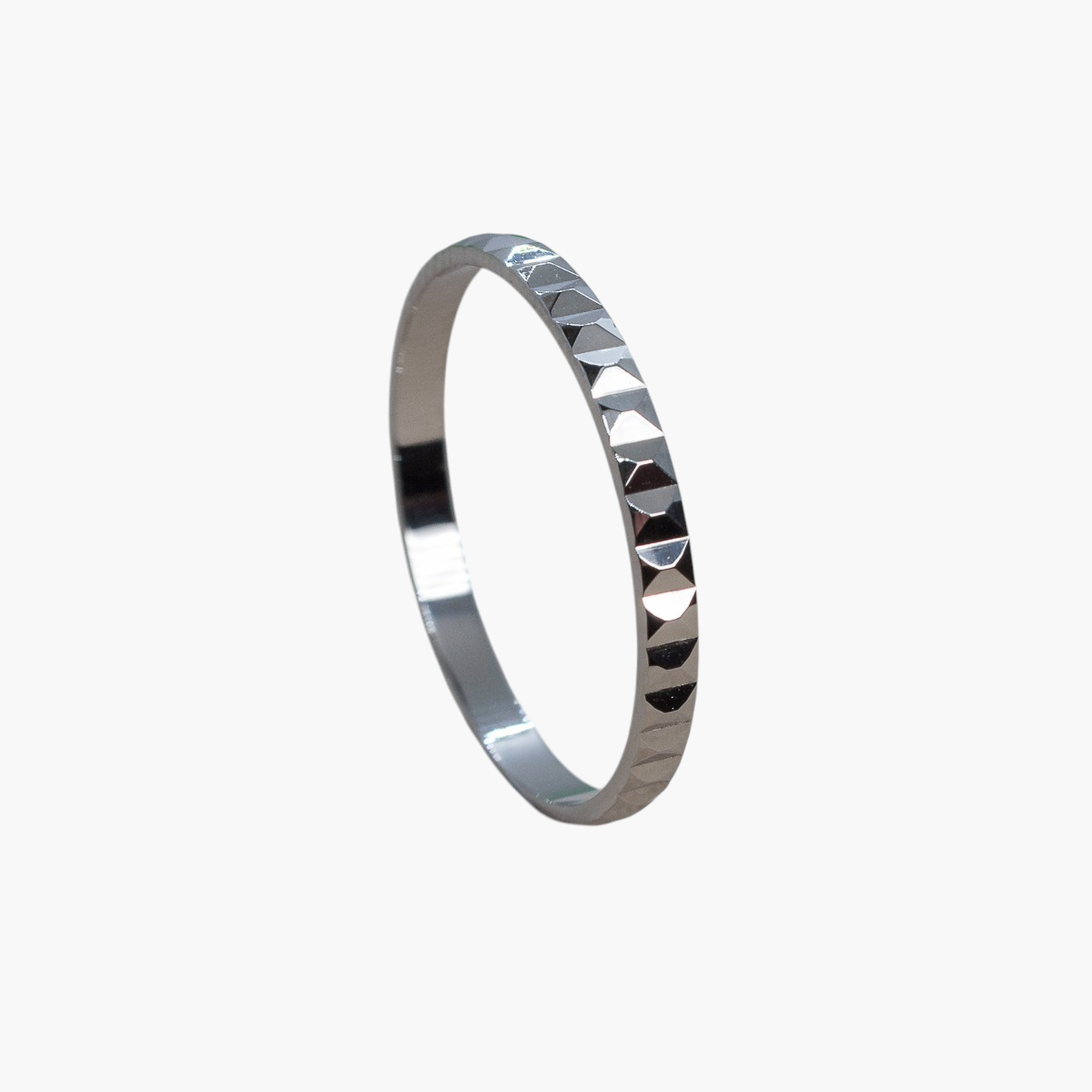 Alianza facetada 2 mm (65489)